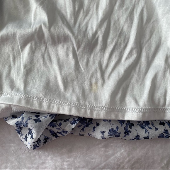 Off Shoulder Floral Print Fit & Flare Short Sleeve Dress - Picture 10 of 11